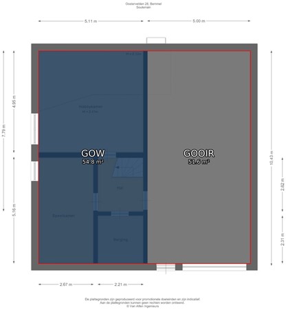 Oostervelden 28, 6681 WV Bemmel - Souterrain - markings.jpg