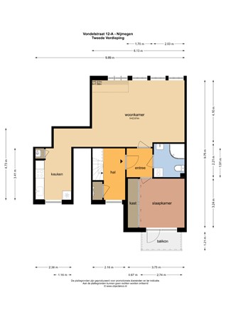 Vondelstraat 12A, 6512 BE Nijmegen - 