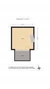 plattegrond dakkamer appartement centrum Arnhem Mauritshuis Makelaars.jpg