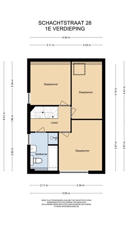 Floorplan - Schachtstraat 28, 6163 LJ Geleen