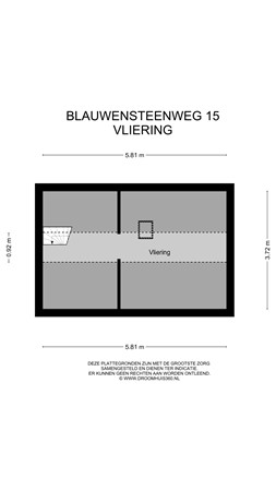 Floorplan - Blauwensteenweg 15, 6171 KW Stein
