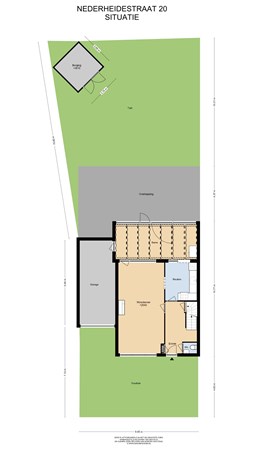 Floorplan - Nederheidestraat 20, 6129 AH Urmond