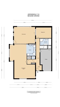 Floorplan - Aronskelk 114, 6181 MK Elsloo