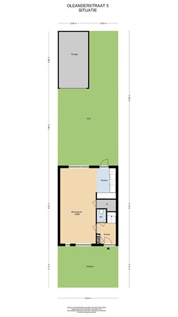 Floorplan - Oleanderstraat 5, 6101 BX Echt