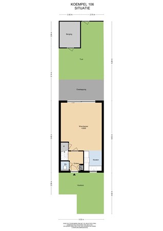 Floorplan - Koempel 106, 6372 NC Landgraaf