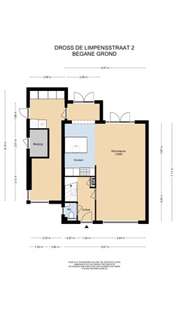 Floorplan - Dross de Limpensstraat 2, 6181 EJ Elsloo