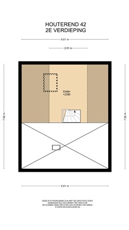 Floorplan - Houterend 42, 6171 CS Stein