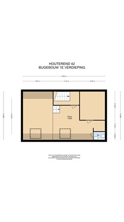 Floorplan - Houterend 42, 6171 CS Stein