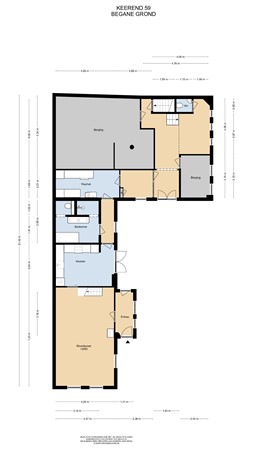 Floorplan - Keerend 59, 6171 VS Stein