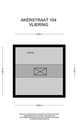 Floorplan - Akerstraat 104, 6445 CT Brunssum