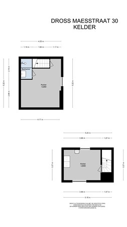 Floorplan - Dross Maesstraat 30, 6171 LB Stein