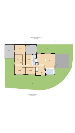 Floorplan - Dross Maesstraat 30, 6171 LB Stein