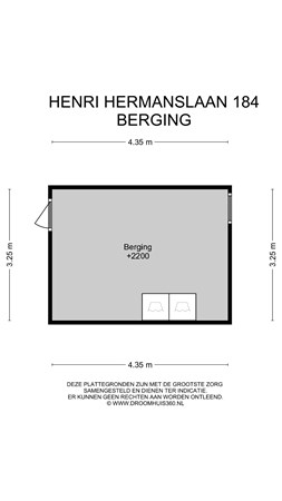 Floorplan - Henri Hermanslaan 184, 6162 GK Geleen