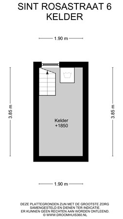 Floorplan - Sint Rosastraat 6, 6136 XG Sittard