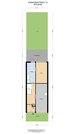 Floorplan - Koekoekstraat 13, 6135 EG Sittard