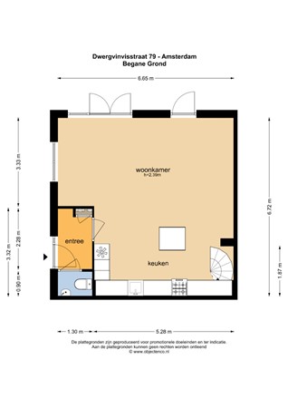 Medium property photo - Dwergvinvisstraat 79, 1035 HN Amsterdam