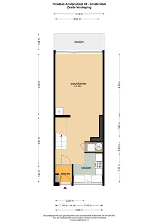 Medium property photo - Nicolaas Anslijnstraat 49, 1068 WP Amsterdam