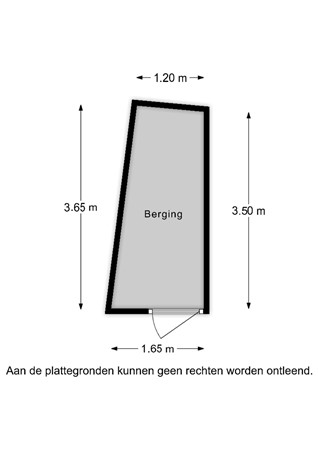 Johan Jongkindstraat 126, 1062 DJ Amsterdam - Johan Jongkindstraat 126 - Berging - 2D.jpg
