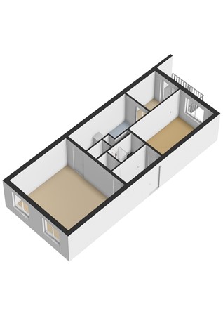 Dantestraat 18, 1102 ZN Amsterdam - Dantestraat 18 - Appartement - 3D.jpg