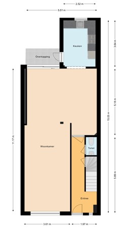Gasthuiskampstraat 2A, 5914 AB Venlo - Begane grond.jpg