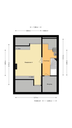 Gasthuiskampstraat 2A, 5914 AB Venlo - Tweede verdieping.jpg
