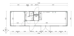 plattegrond mobile house