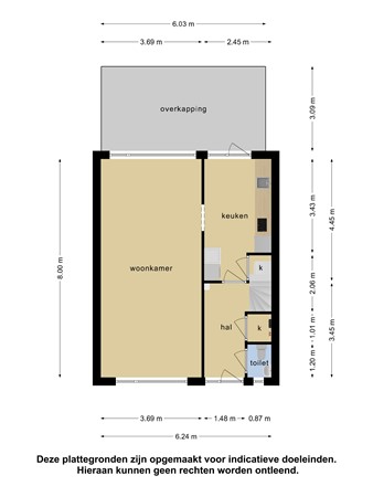 Floorplan - Gladiolenhof 9, 5482 RB Schijndel