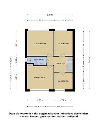 Floorplan - Gladiolenhof 9, 5482 RB Schijndel