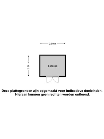 Floorplan - Crocushof 24, 5482 PA Schijndel