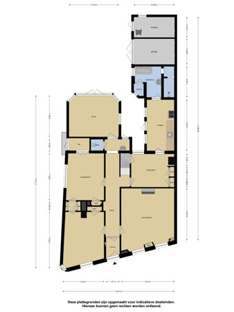 Floorplan - Hoofdstraat 33, 5481 AA Schijndel