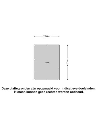 Floorplan - Hoofdstraat 33, 5481 AA Schijndel