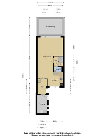 Floorplan - Crocushof 27, 5482 PA Schijndel