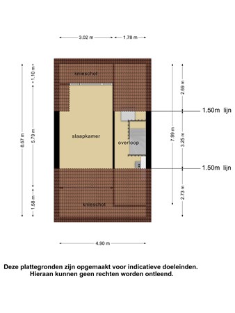 Floorplan - Crocushof 27, 5482 PA Schijndel