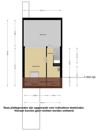 Floorplan - Narcishof 13, 5482 MS Schijndel