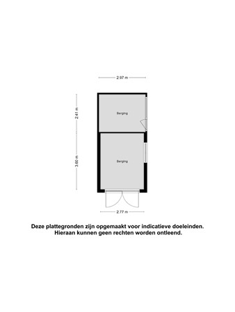 Floorplan - Groeneweg 33, 5481 BT Schijndel