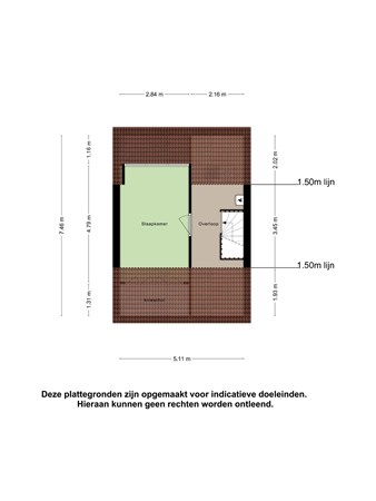 Floorplan - Griendstraat 7, 5482 EZ Schijndel