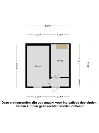 Floorplan - Deken Baekersstraat 47, 5482 JD Schijndel