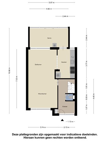 Floorplan - Johan De Wittstraat 2, 5463 BP Veghel