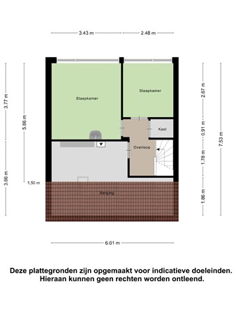 Floorplan - Johan De Wittstraat 2, 5463 BP Veghel