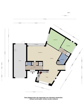 Floorplan - Gansvelden 11, 5685 HB Best