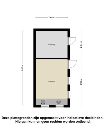 Floorplan - Boschweg 83, 5481 EC Schijndel