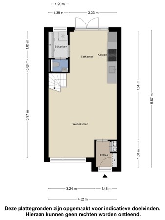 Floorplan - Karel Doormanstraat 79, 5481 HT Schijndel