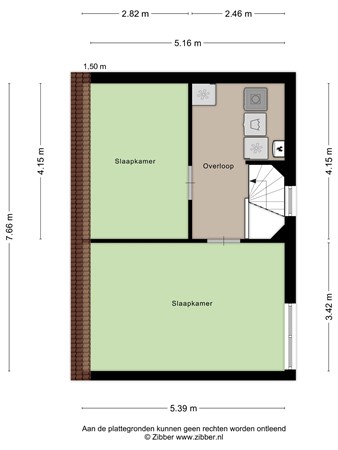 Floorplan - Willem van Oranjelaan 63, 5482 CK Schijndel