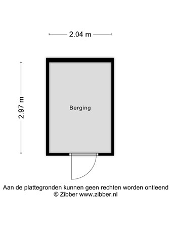 Floorplan - Willem van Oranjelaan 63, 5482 CK Schijndel