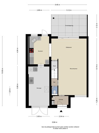 Floorplan - Gemondseweg 20, 5481 XW Schijndel