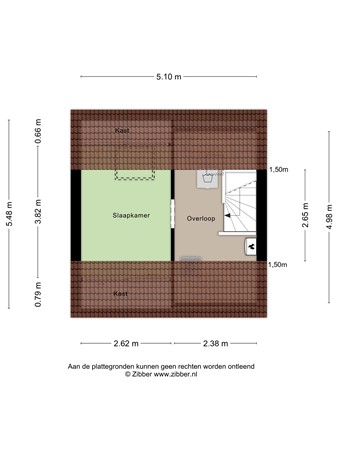 Floorplan - Korenmolen 9, 5481 MS Schijndel
