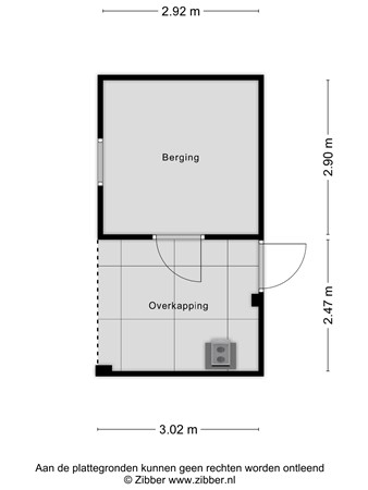Floorplan - Korenmolen 9, 5481 MS Schijndel