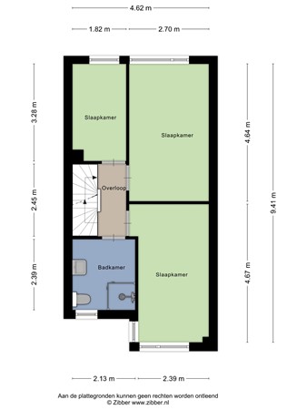 Floorplan - Baselaarshoef 63, 5481 NC Schijndel