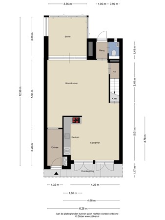 Floorplan - Poolster 49, 5482 SX Schijndel