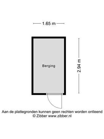 Floorplan - Boschweg 61-12, 5481 EC Schijndel